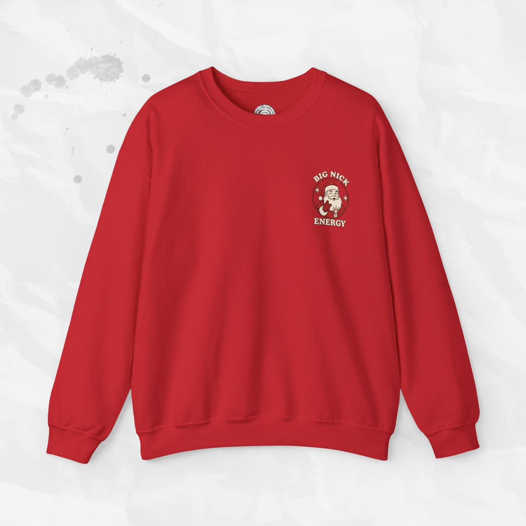Big Nick Energy – Crewneck Sweatshirt (Pocket Print)