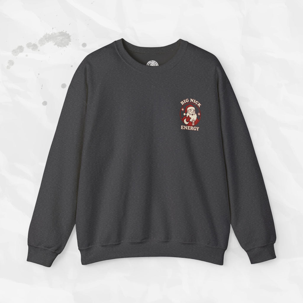 Big Nick Energy – Crewneck Sweatshirt (Pocket Print)