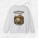 Adventure Is Calling (It Might Be a Trap) – Crewneck Sweatshirt