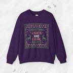 Christmas Lights and Equal Rights – Crewneck Sweatshirt