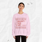 Naughty, Nice, Gay – Crewneck Sweatshirt