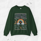 Make the Yuletide Gay – Crewneck Sweatshirt