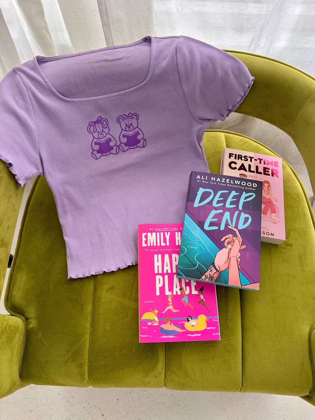 Book Bears Baby Tee
