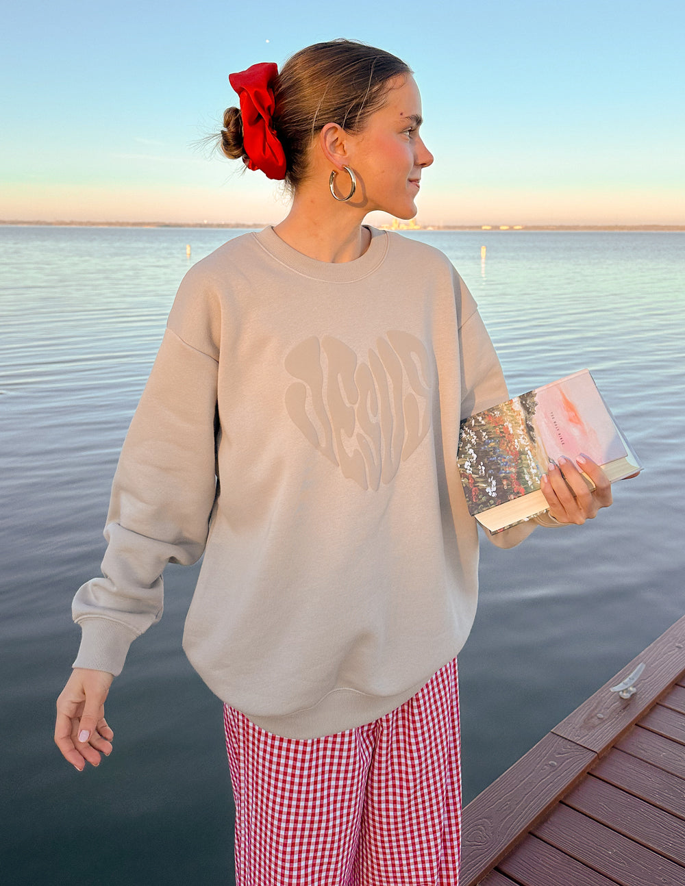 Heart Jesus Unisex Crewneck