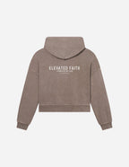 Kingdom Club Brown Full-Zip Hoodie