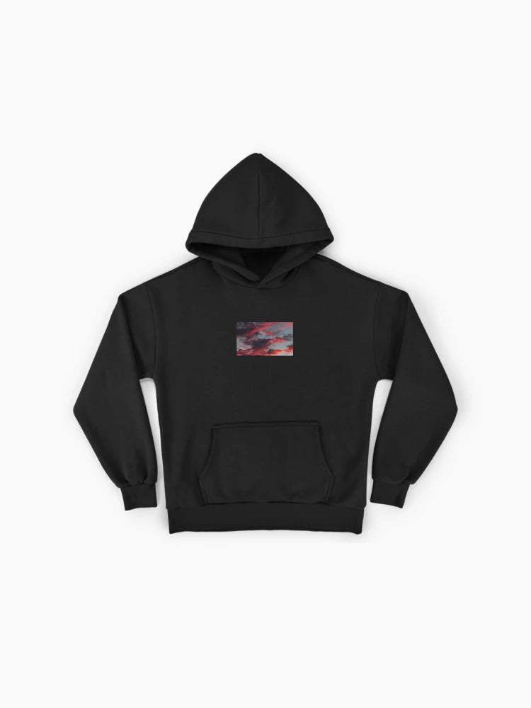 Vibrant Sunsets Sunrises Hoodie - Bright Sky Premium Oversized Top