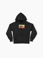 African Sunset Safari Hoodie - Premium Oversized Wildlife Silhouette