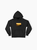 Bright Sunset Aesthetic Hoodie - Vibrant Warm Glow Oversized Wear