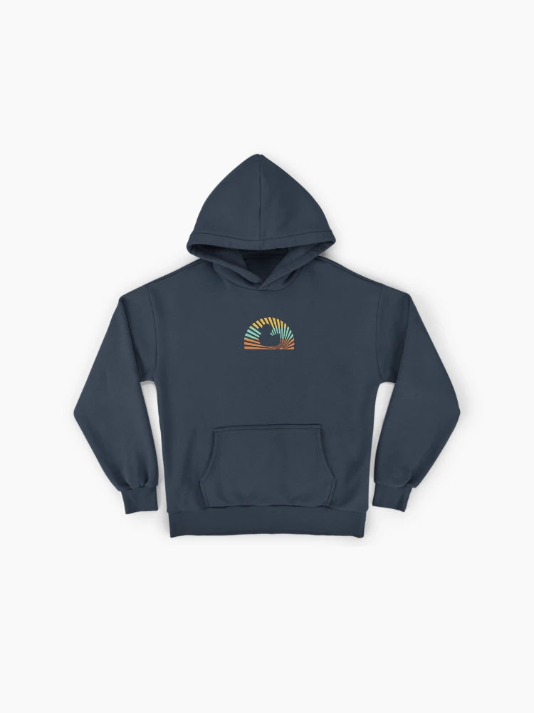 Cute Duck Hello Human Graphic Oversized Hoodie