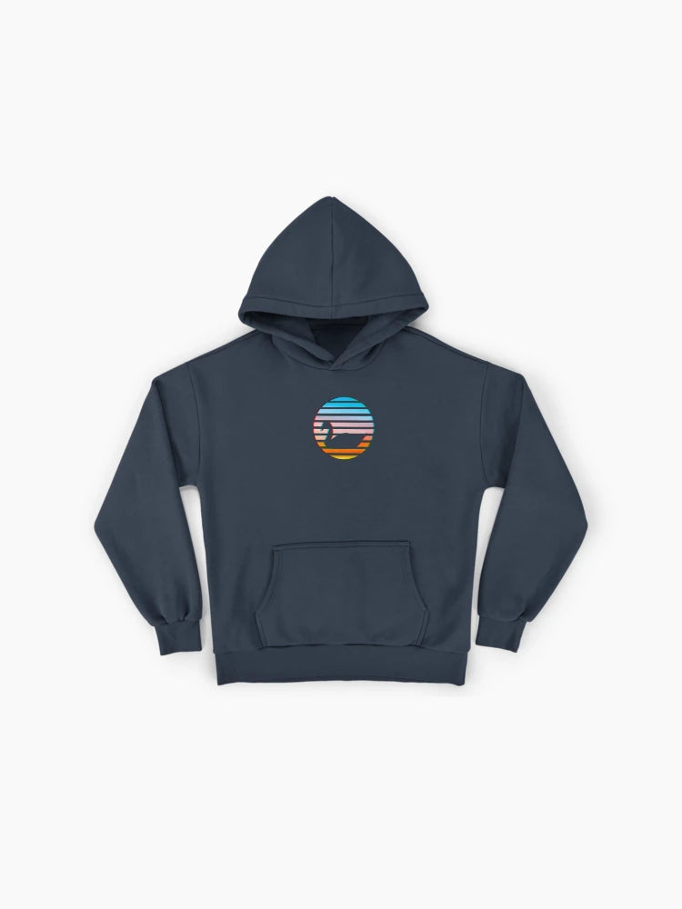 Duck Hello Human Funny Print Premium Oversized Hoodie