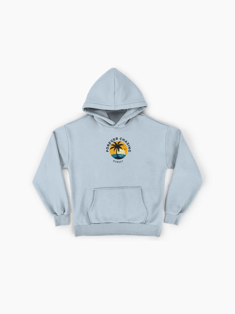 Chasing Sunsets Graphic Hoodie - Premium Oversized Adventure Wear