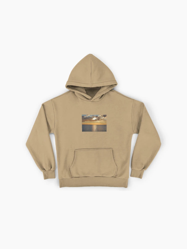 Autumn Sunset Warmth Hoodie - Premium Oversized Fall Season Apparel