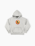 Bigfoot Motocross Sunset Hoodie - Airborne Sasquatch Oversized Top