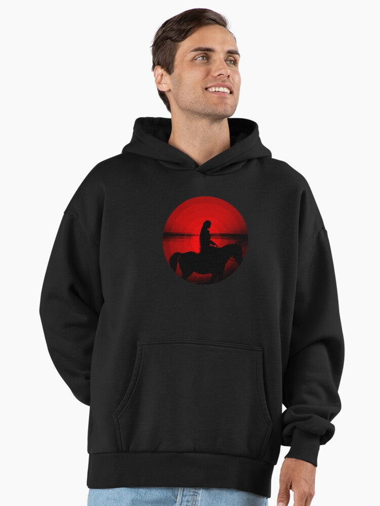 Charming Just A Girl That Chases Sunsets Hoodie Black