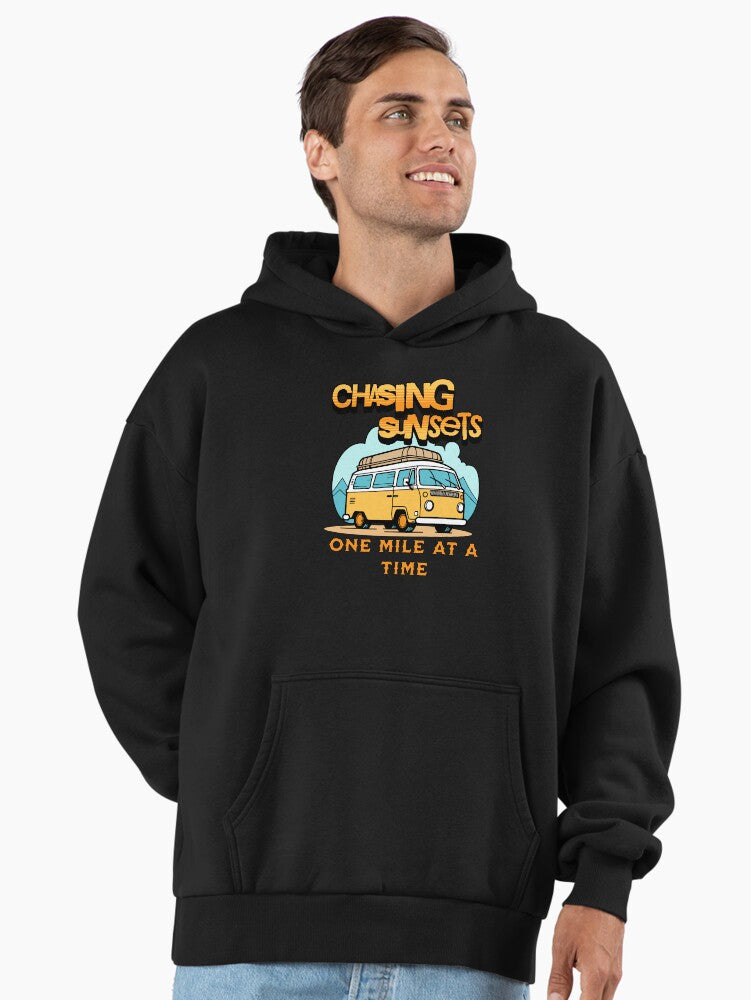 Travel Lover Adventure Hoodie - Premium Oversized Wanderlust Gear Black