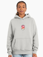 Airplane Window Sunset Hoodie - Premium Oversized Travel Aesthetic Bone