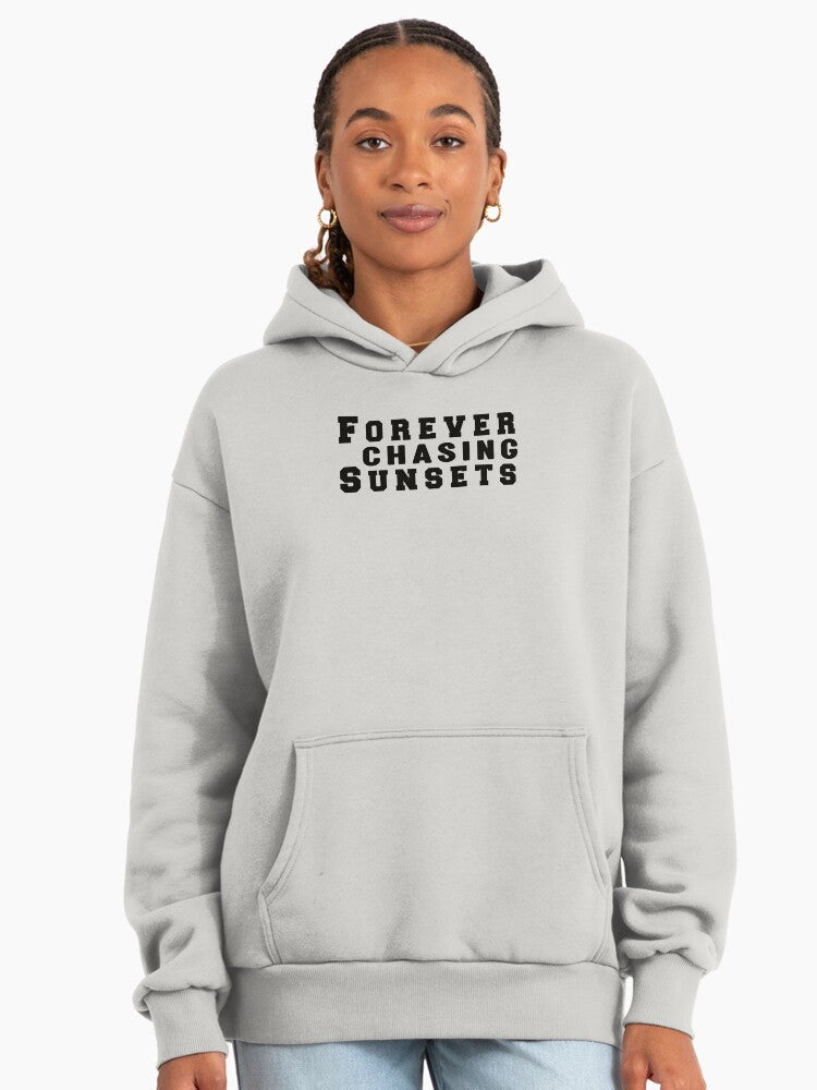 Aesthetic Saying Sunset Hoodie - Premium Oversized Trendy Gift Bone